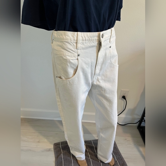 Banana Republic High Rise Relaxed Straight Fit Jeans Size 28L/6 NWT - Picture 11 of 16